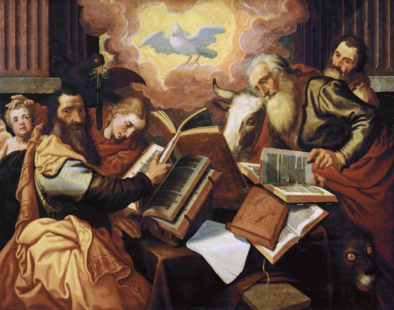 Los Cuatro Evangelistas de Pieter Aertsen