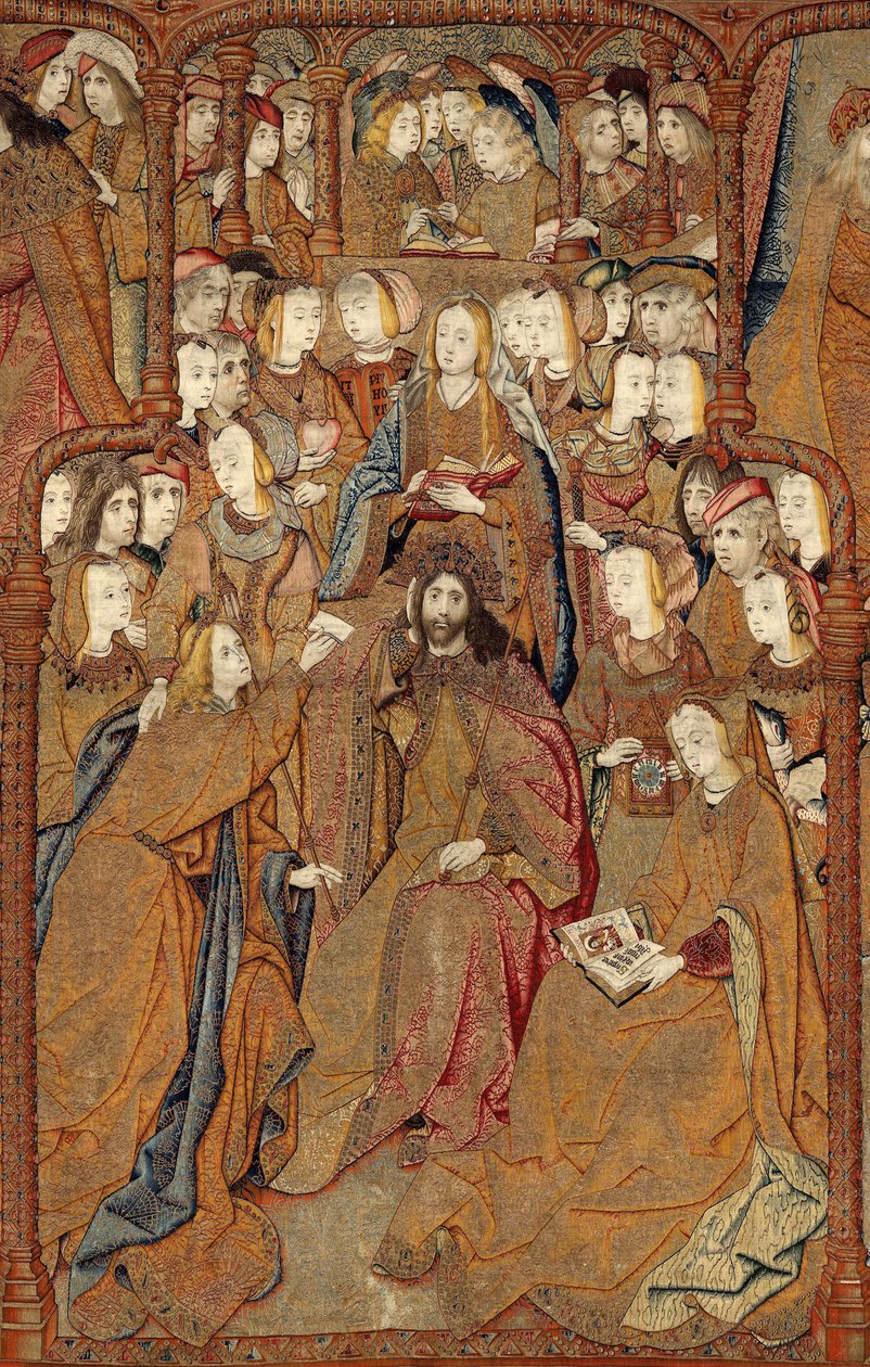 Triunfos de la Madre de Dios o Panos de Oro, c.1500-02 (tapiz) de Pieter (attr. to) Coecke van Aelst