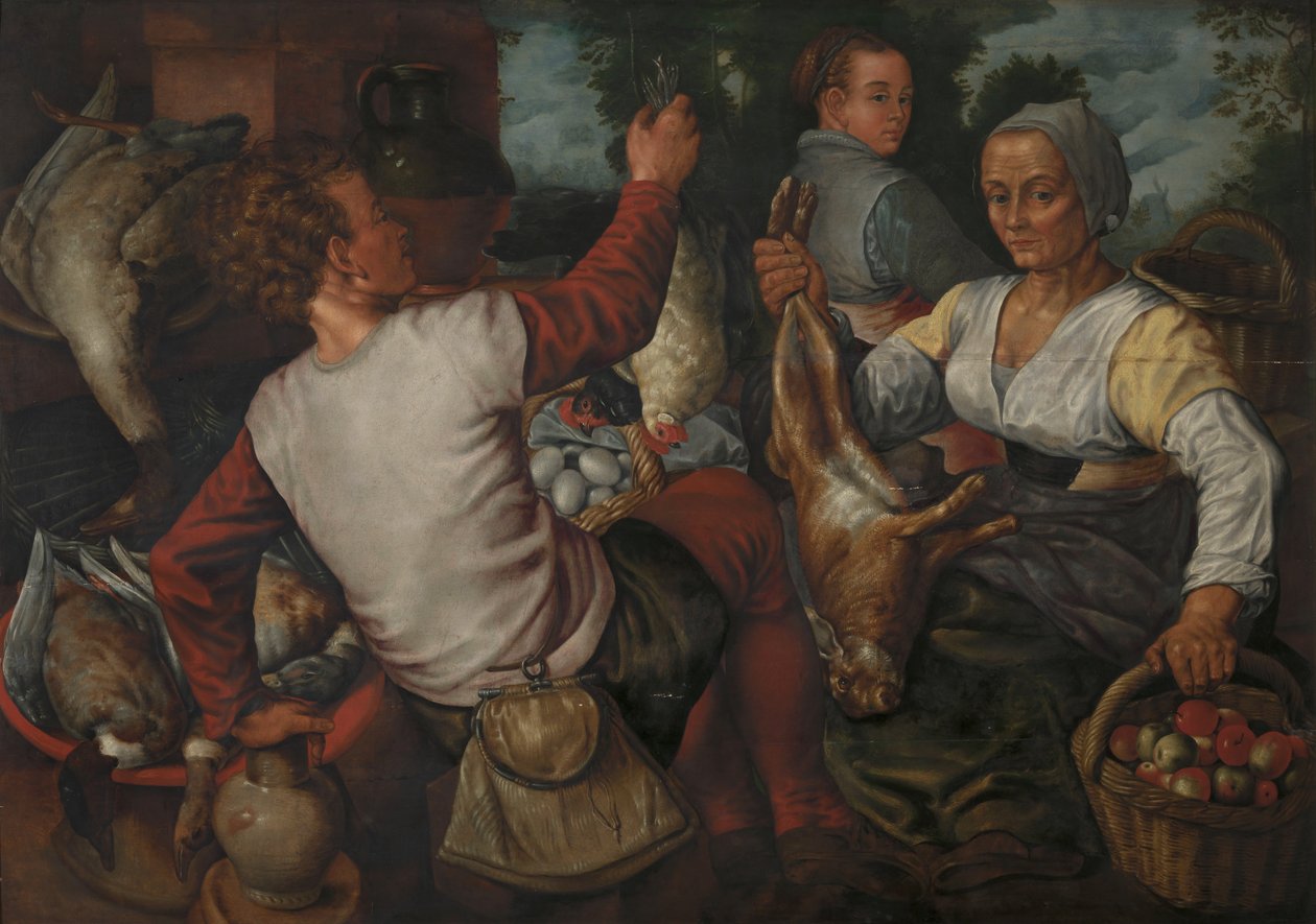 Los vendedores ambulantes de Pieter Aertsen