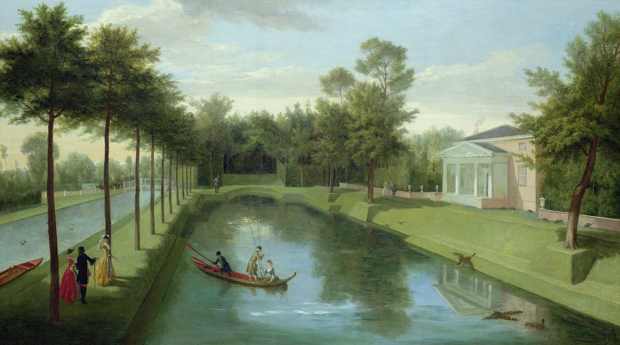 Los jardines acuáticos de la Casa Chiswick de Pieter Andreas Rysbrack