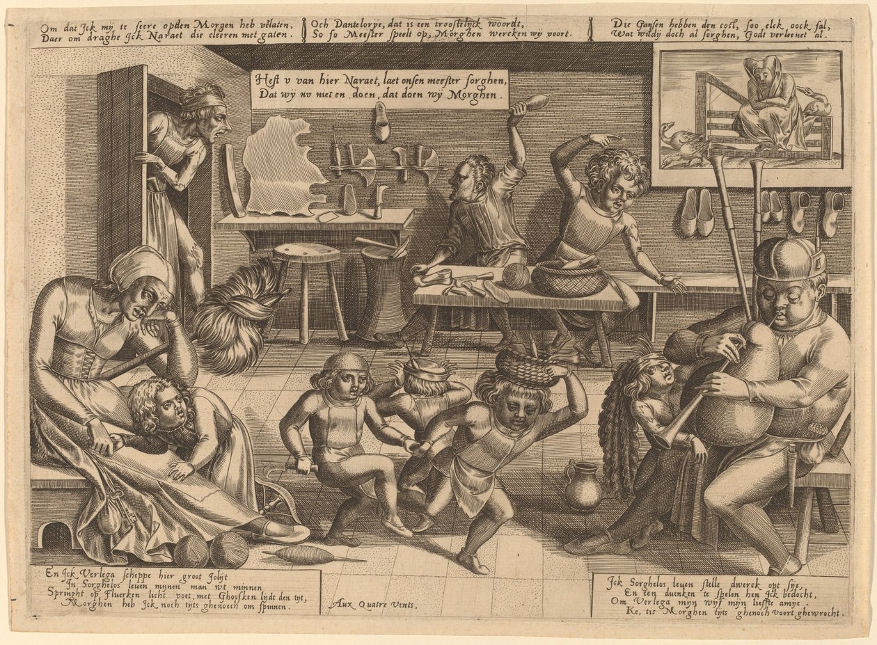 El hogar disoluto | Pieter Balten | Impresión de arte
