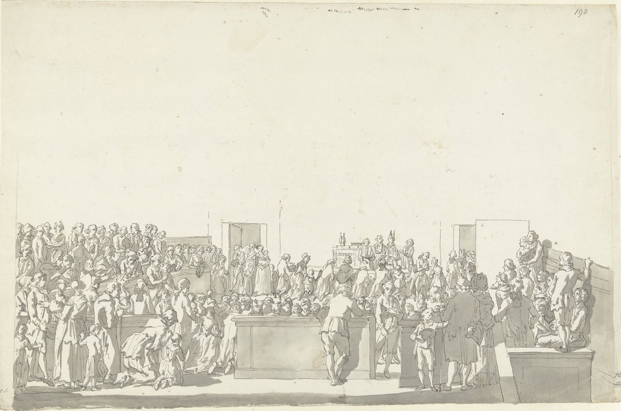 Comunión Católica de Pieter Bartholomeusz. Barbiers