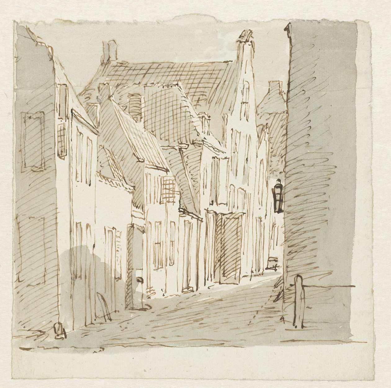Vista de la calle de Pieter Bartholomeusz. Barbiers