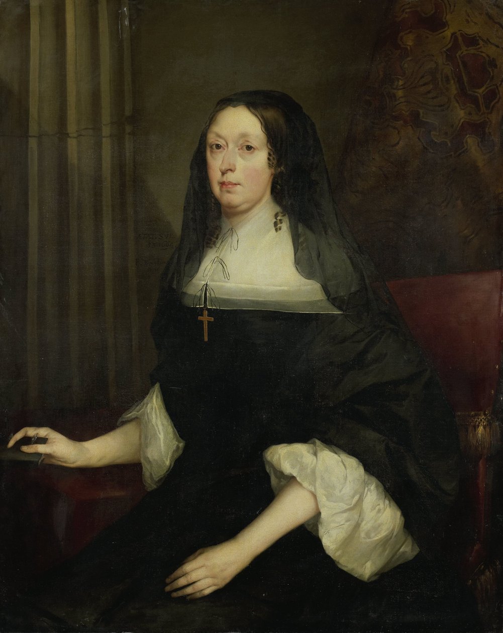 Retrato de mujer de Pieter Borselaer