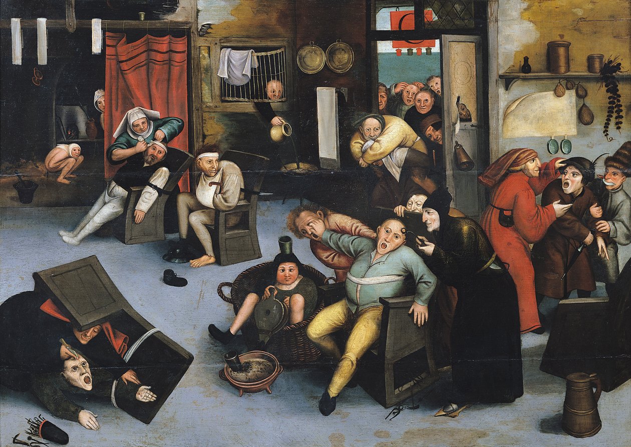 Extracción de la piedra de la locura o una operación en la cabeza de Pieter Bruegel the Elder