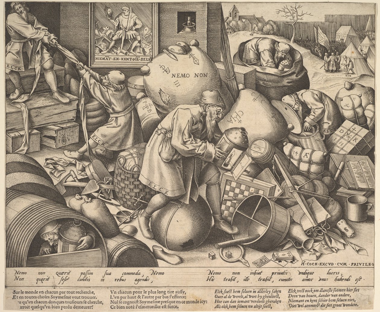 Everyman, ca. 1558 de Pieter Bruegel the Elder