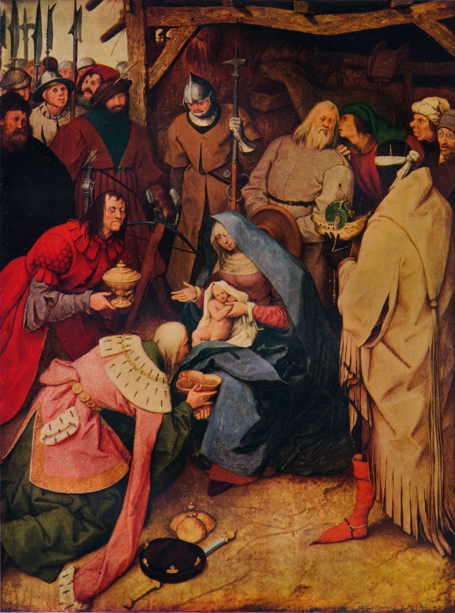 La adoración de los reyes, 1564, 1937 de Pieter Bruegel the Elder