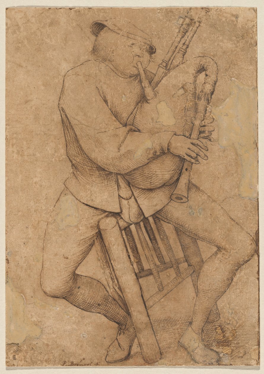 El Gaitero de Pieter Bruegel the Elder