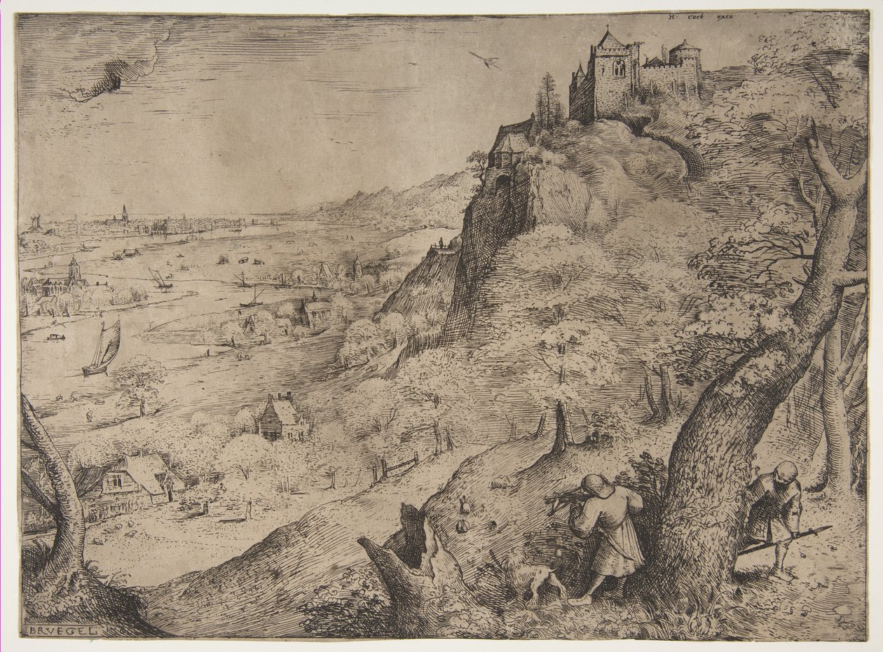 La caza del conejo de Pieter Bruegel the Elder