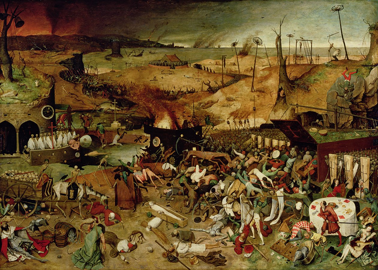El Triunfo de la Muerte de Pieter Bruegel the Elder