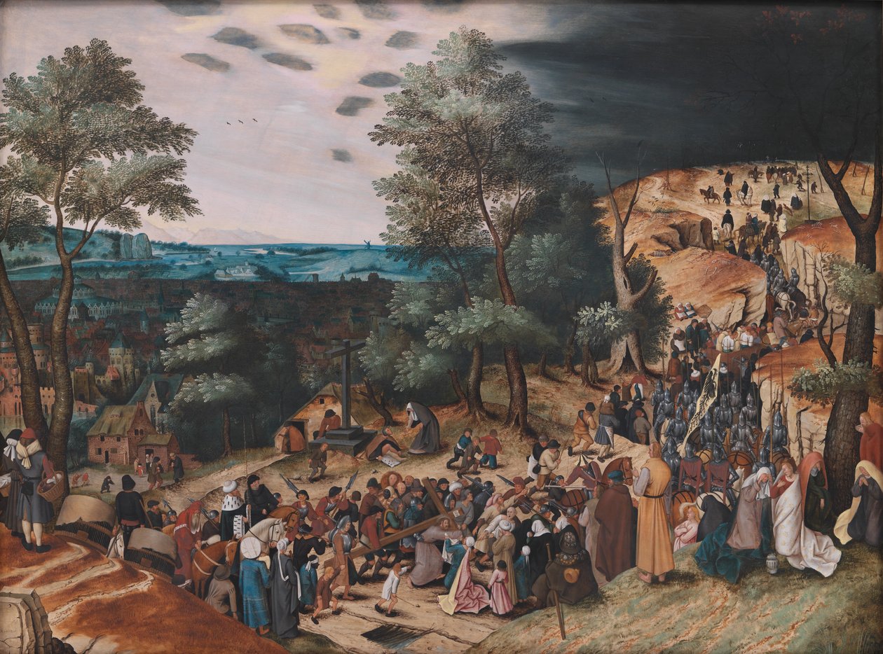 Cristo en el Camino del Calvario de Pieter Brueghel d.Y.