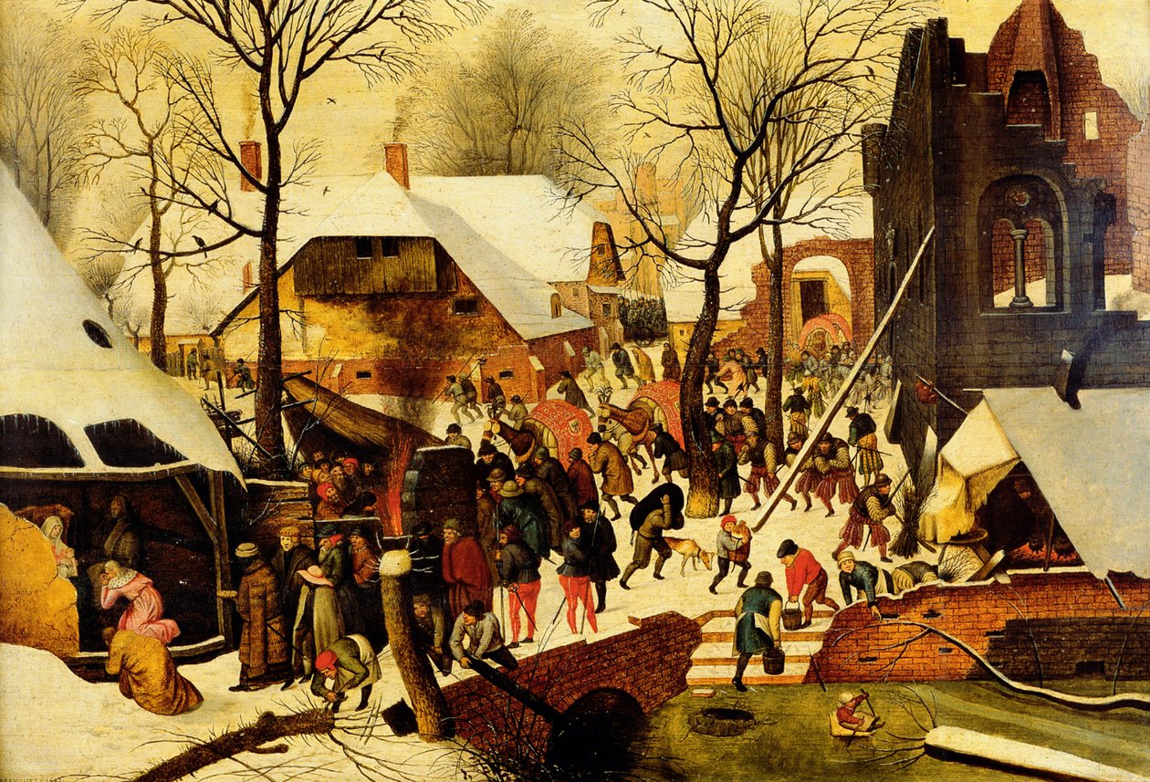 Adoración de los Reyes Magos de Pieter Brueghel the Younger