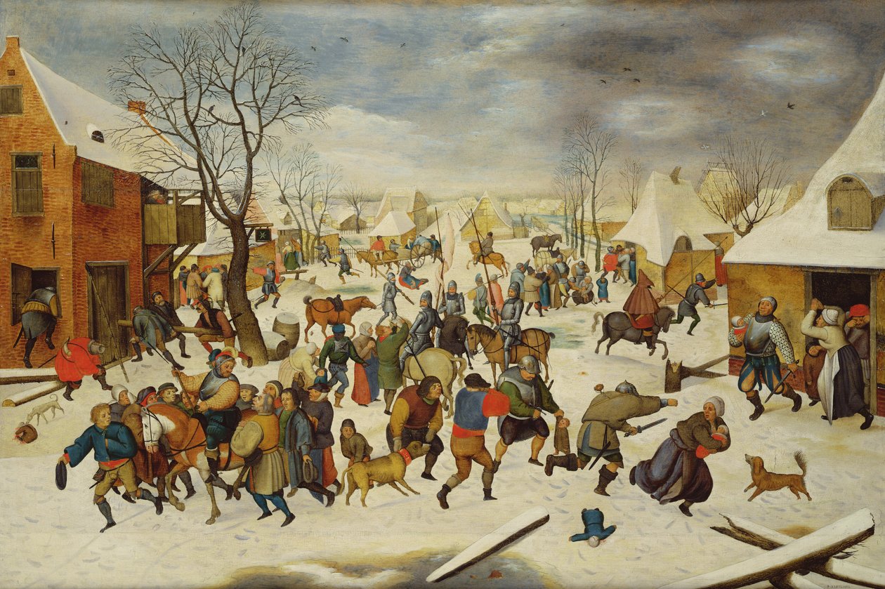 La masacre de los inocentes de Pieter Brueghel the Younger