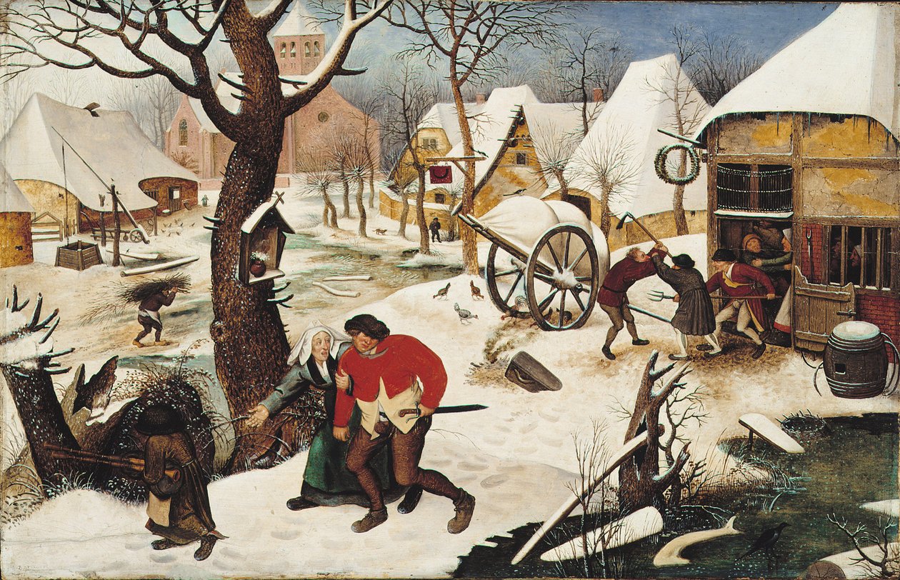 Regreso de la posada de Pieter Brueghel the Younger