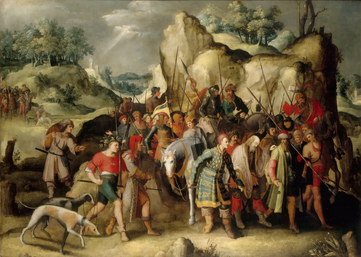 La conversión de San Pablo de Pieter Brueghel the Younger