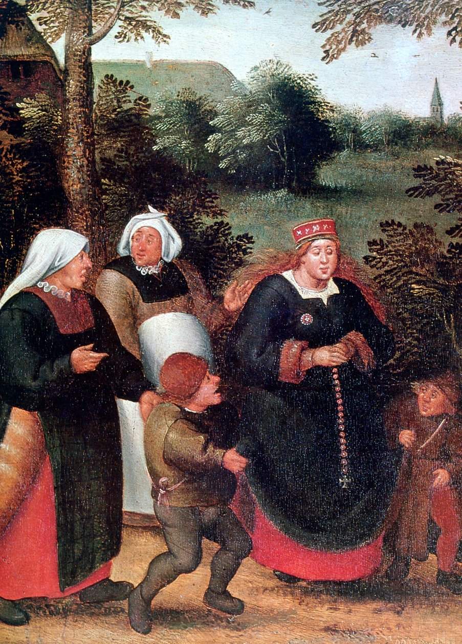 La procesión de la novia, c1584-1638 de Pieter Brueghel the Younger
