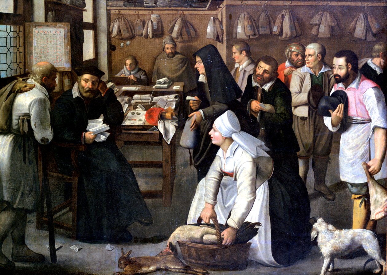 La venta de la naturaleza de Pieter Brueghel the Younger