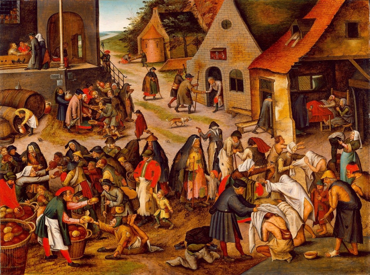 Las siete obras de misericordia de Pieter Brueghel the Younger