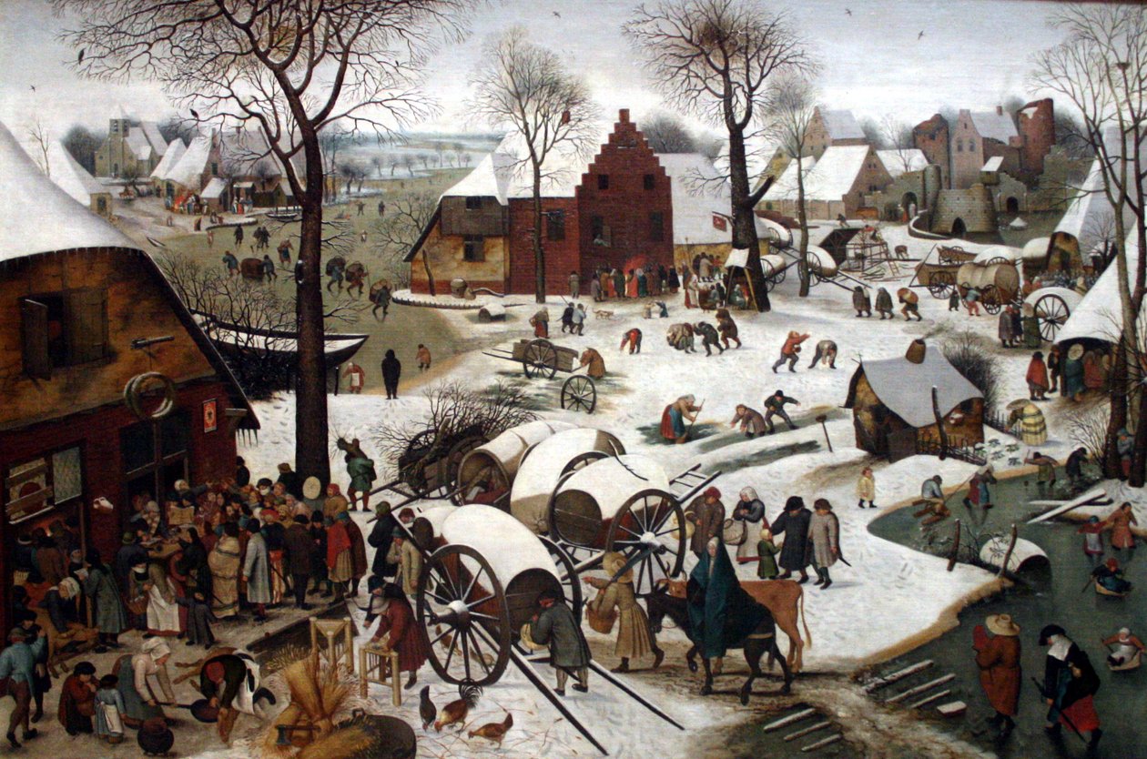 El censo de Belén de Pieter Brueghel the Younger