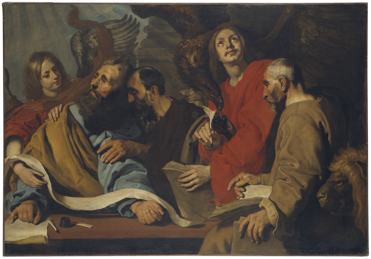 Los cuatro evangelistas de Pieter Claesz Soutman