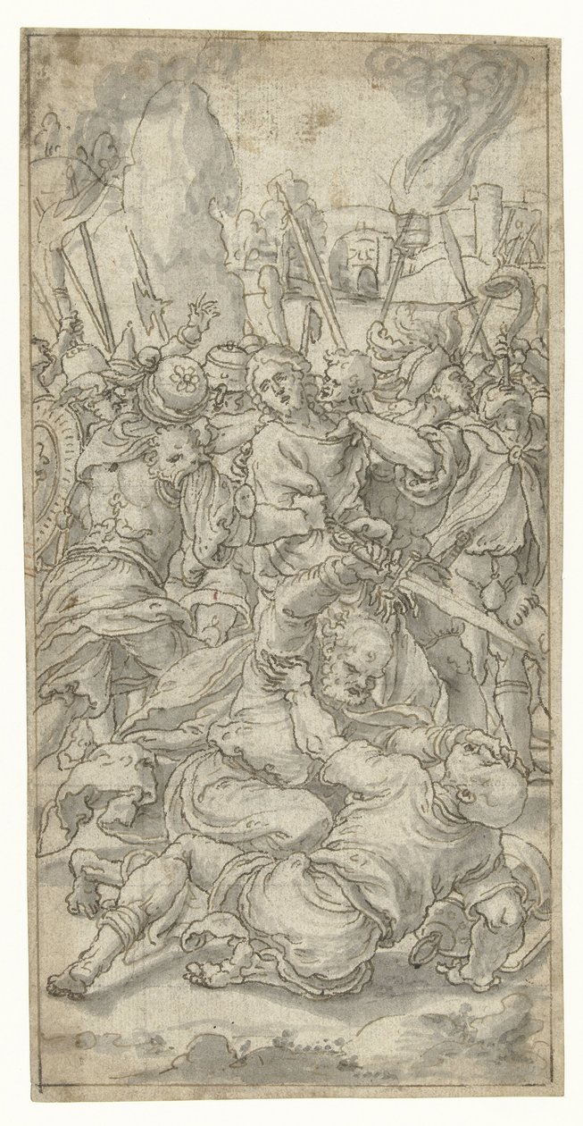 Captura de Cristo de Pieter Coecke van Aelst (I)