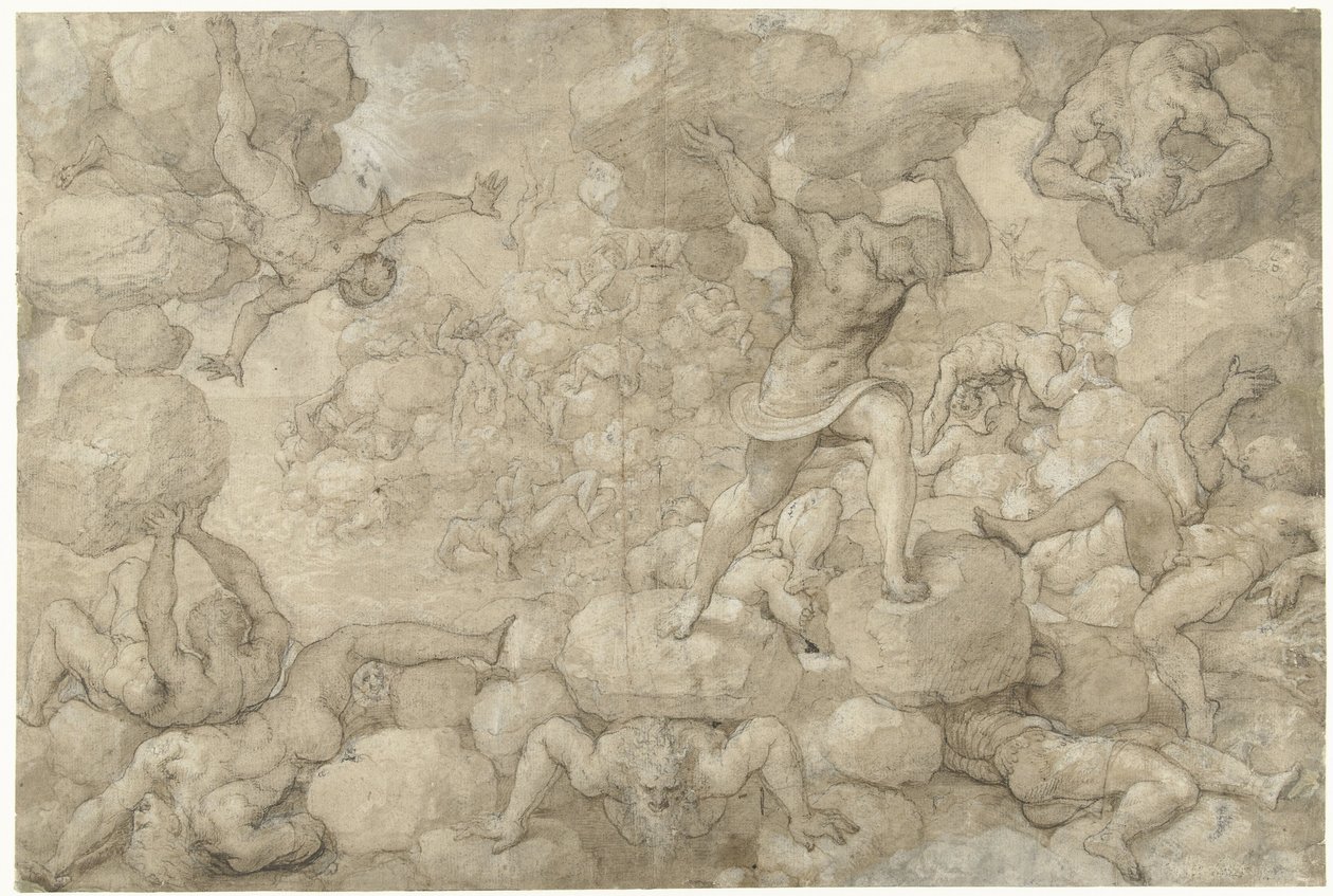 La caída de los gigantes de Pieter Coecke van Aelst (I)