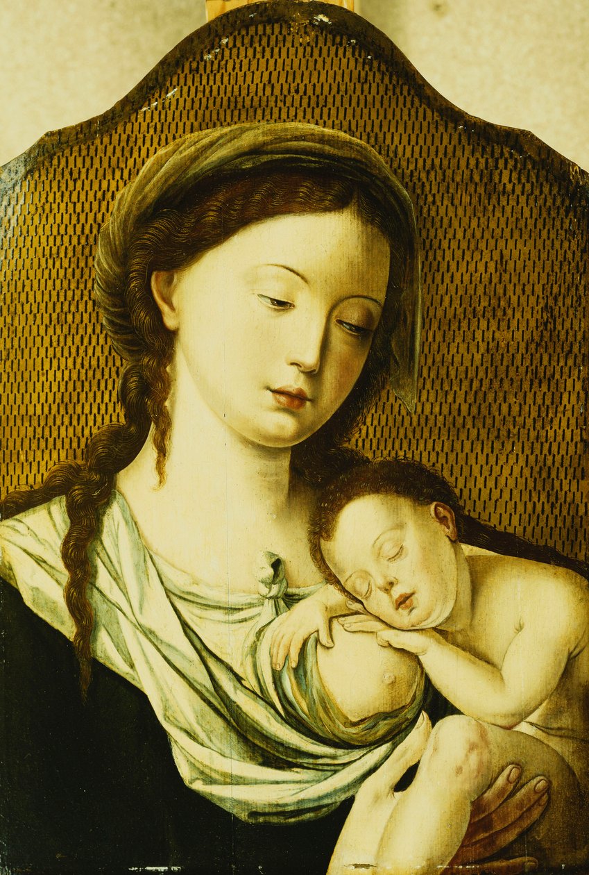 La Madonna y el Niño de Pieter Coecke van Aelst