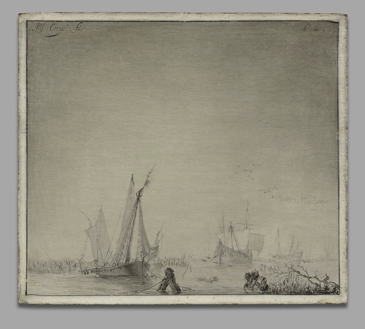 un mar en calma de Pieter Coopse