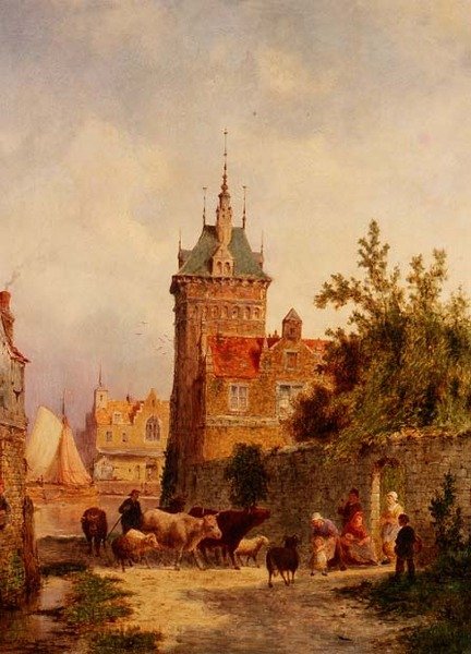 Coblenza, Alemania de Pieter Cornelis Dommerson