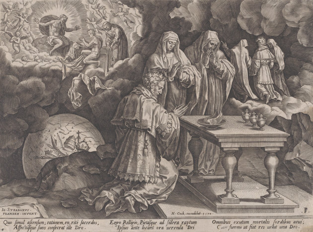 Vejez y muerte, de El curso de la vida humana de Pieter Furnius