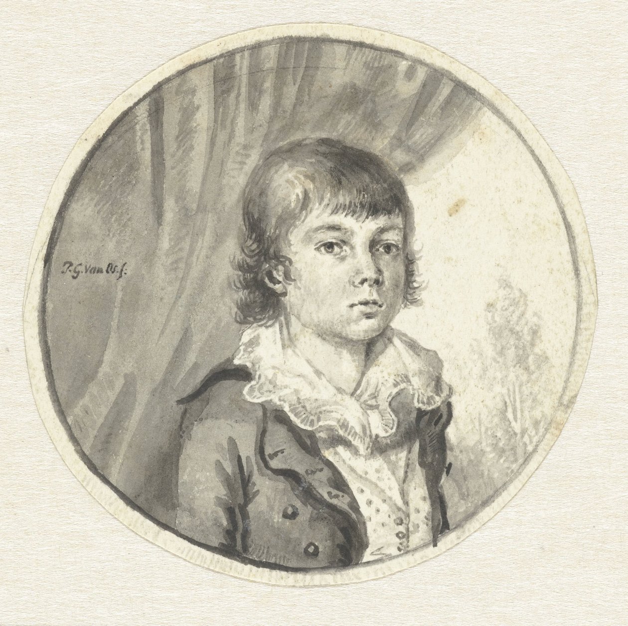 Retrato de niño de Pieter Gerardus van Os
