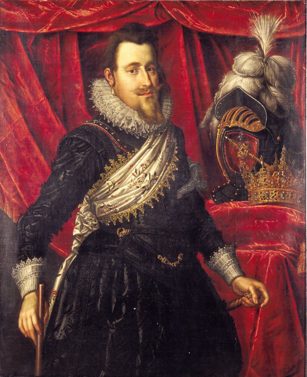 Christian IV, hacia 1612 de Pieter Isaacsz
