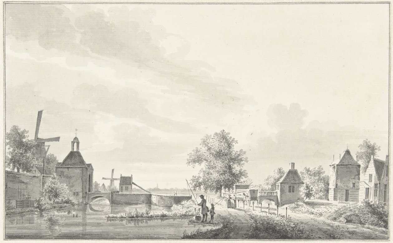 La puerta Benskoper en IJsselstein de Pieter Jan van Liender