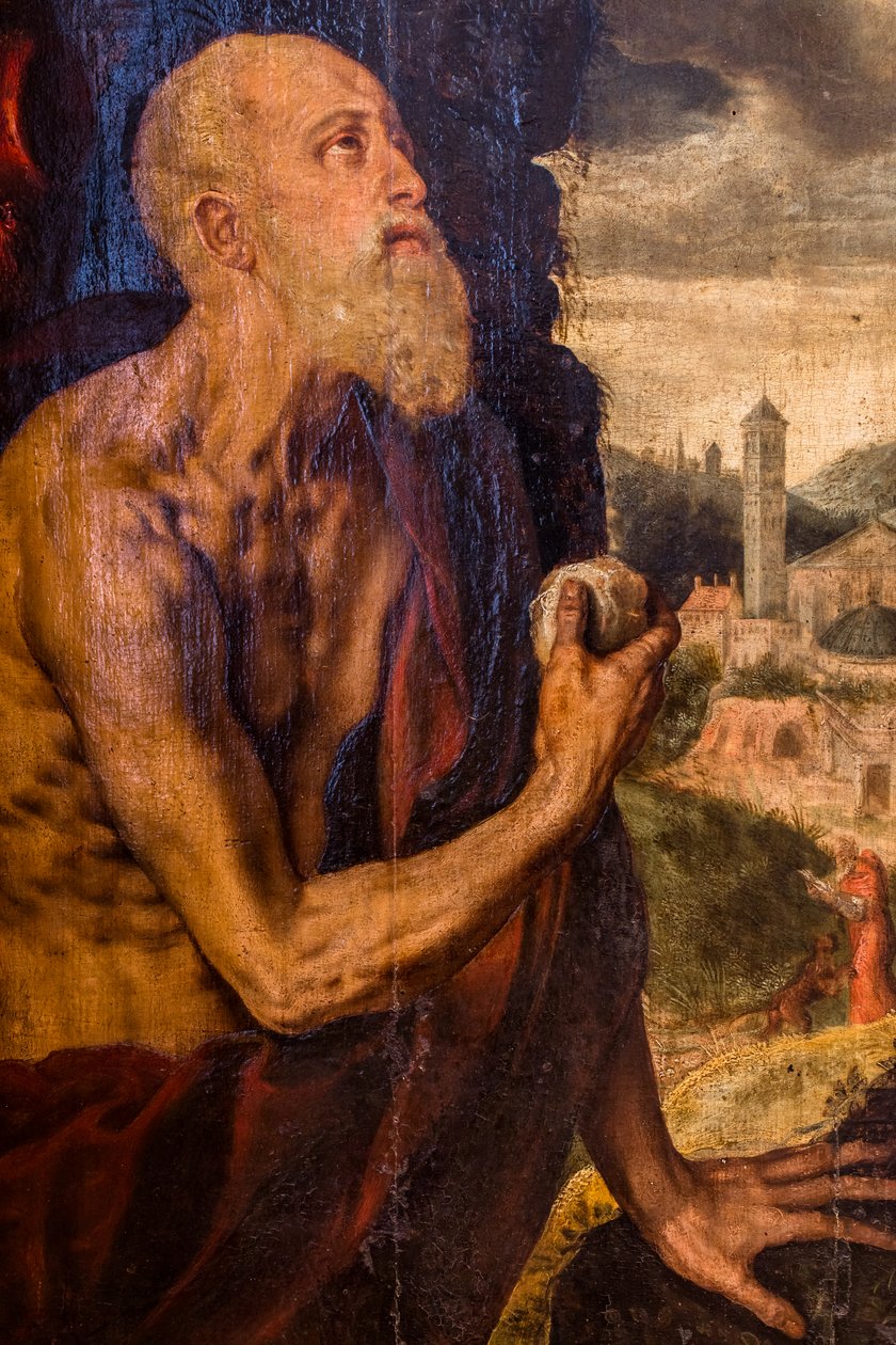 San Jerónimo el Penitente de Pieter Jansz. Pourbus