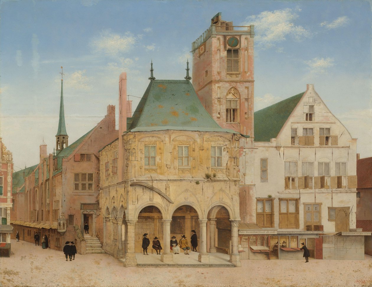 El antiguo ayuntamiento de Ámsterdam
El antiguo ayuntamiento de Ámsterdam de Pieter Jansz Saenredam