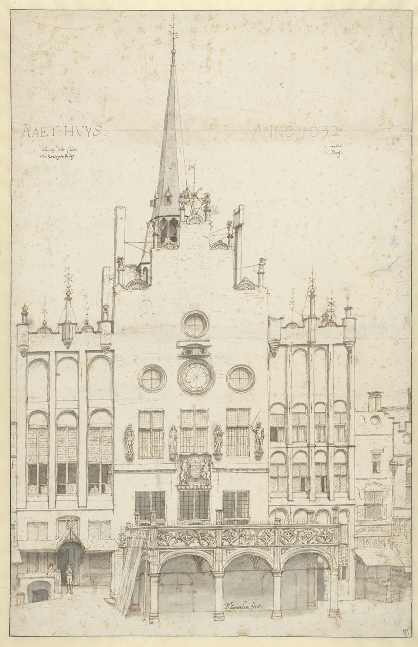 Vista del Ayuntamiento, 