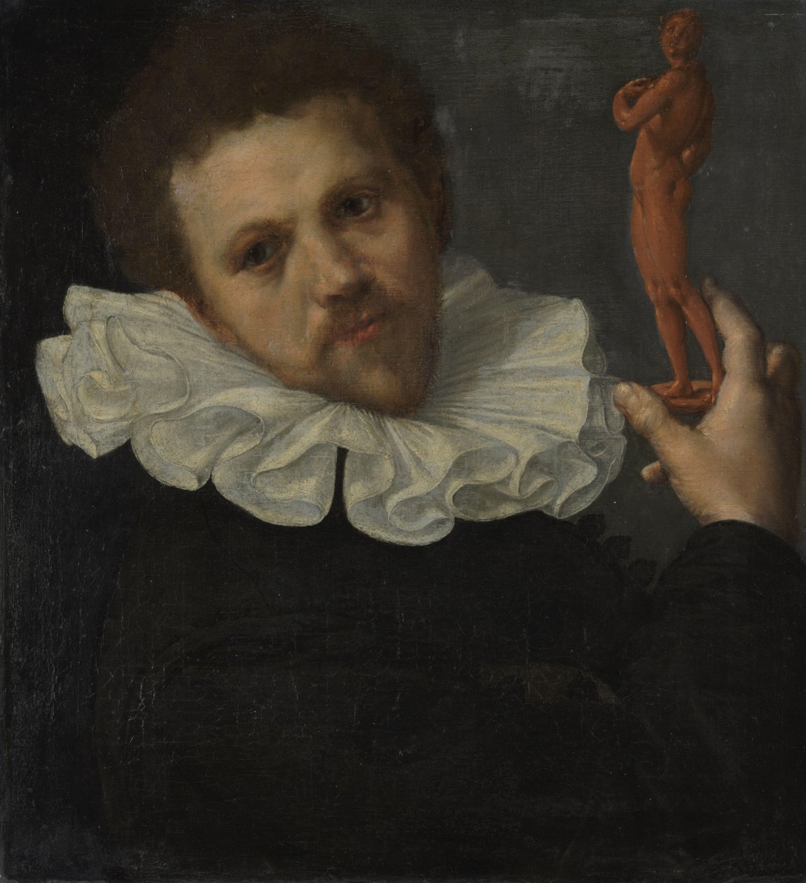Gallo, una gallina y otras aves de corral de Pieter Jansz. van Ruyven