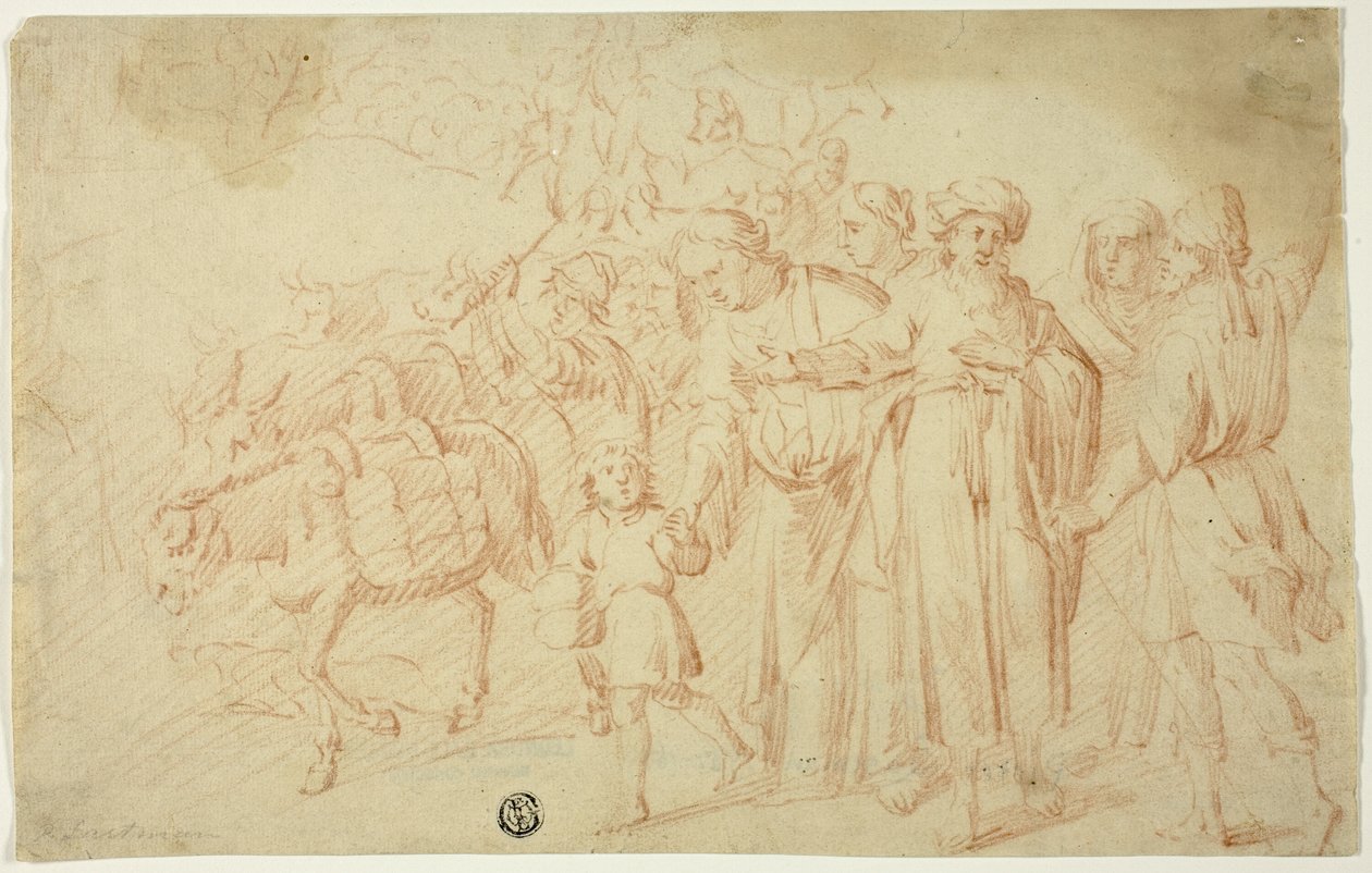 José y sus hermanos en Egipto de Pieter Lastman