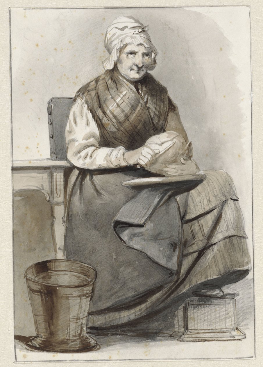 Mujer sentada de Pieter Marinus van de Laar (attributed to)