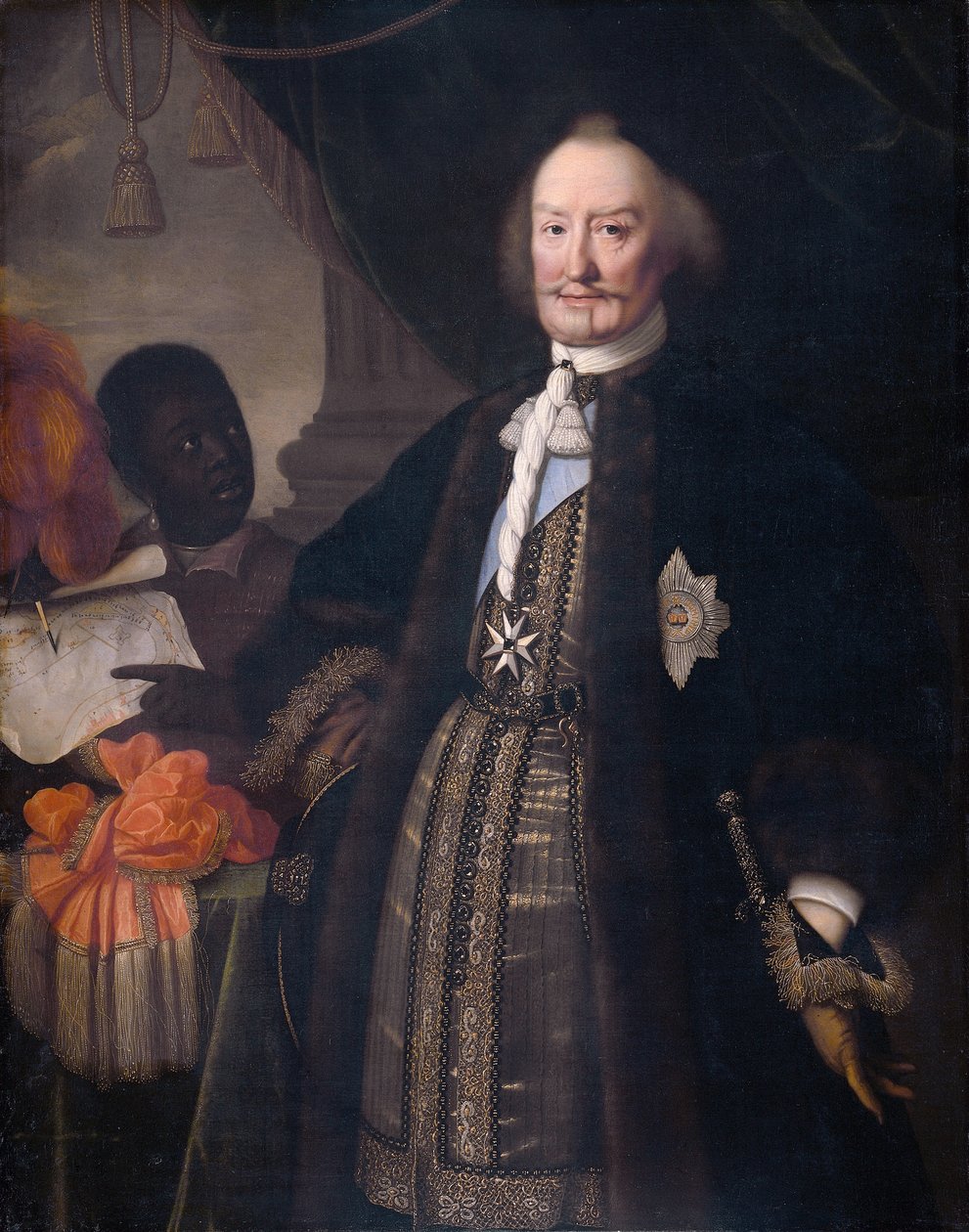 Johan Maurits, conde de Nassau-Siegen (1604-1679); conocido como "el brasileño" de Pieter Nason
