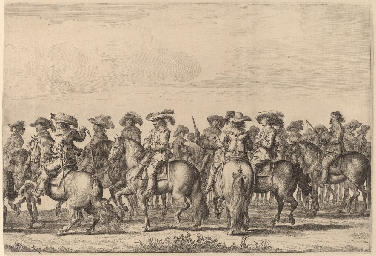 Entrada de María de Médici en Ámsterdam [placa 4 de 6] de Pieter Nolpe