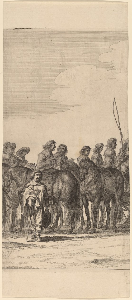 Entrada de María de Médici en Ámsterdam [plancha 5 de 6] de Pieter Nolpe