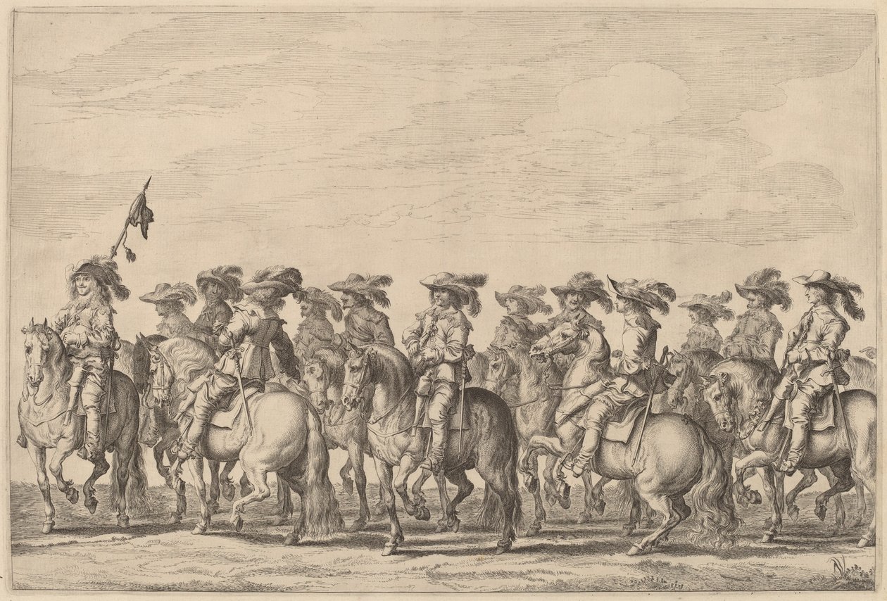 Entrada de María de Médici en Ámsterdam [lámina 6 de 6] de Pieter Nolpe