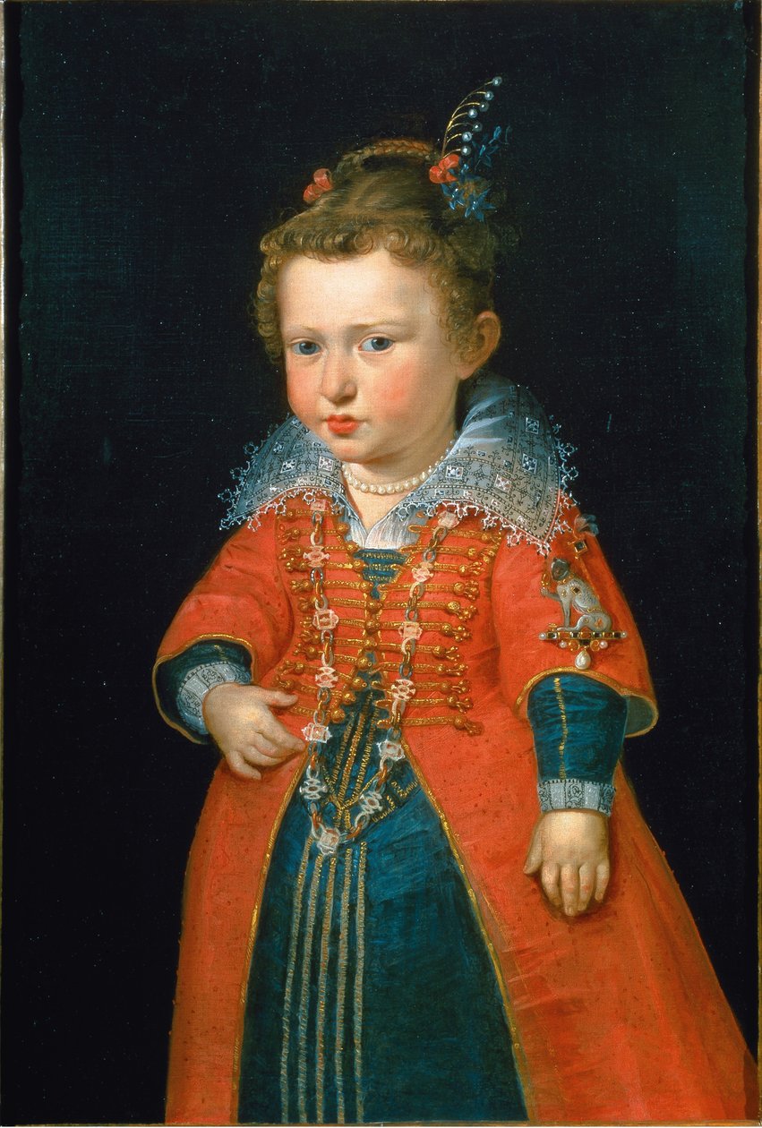 Eleonora Gonzaga 1598-1655 a la edad de dos años, ca. 1600 de Pieter Paul Rubens