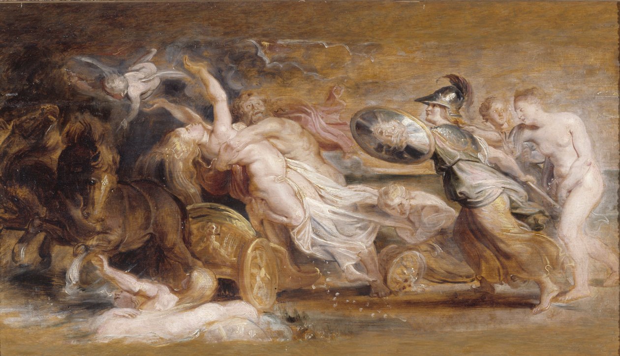 El rapto de Proserpina de Peter Paul Rubens
