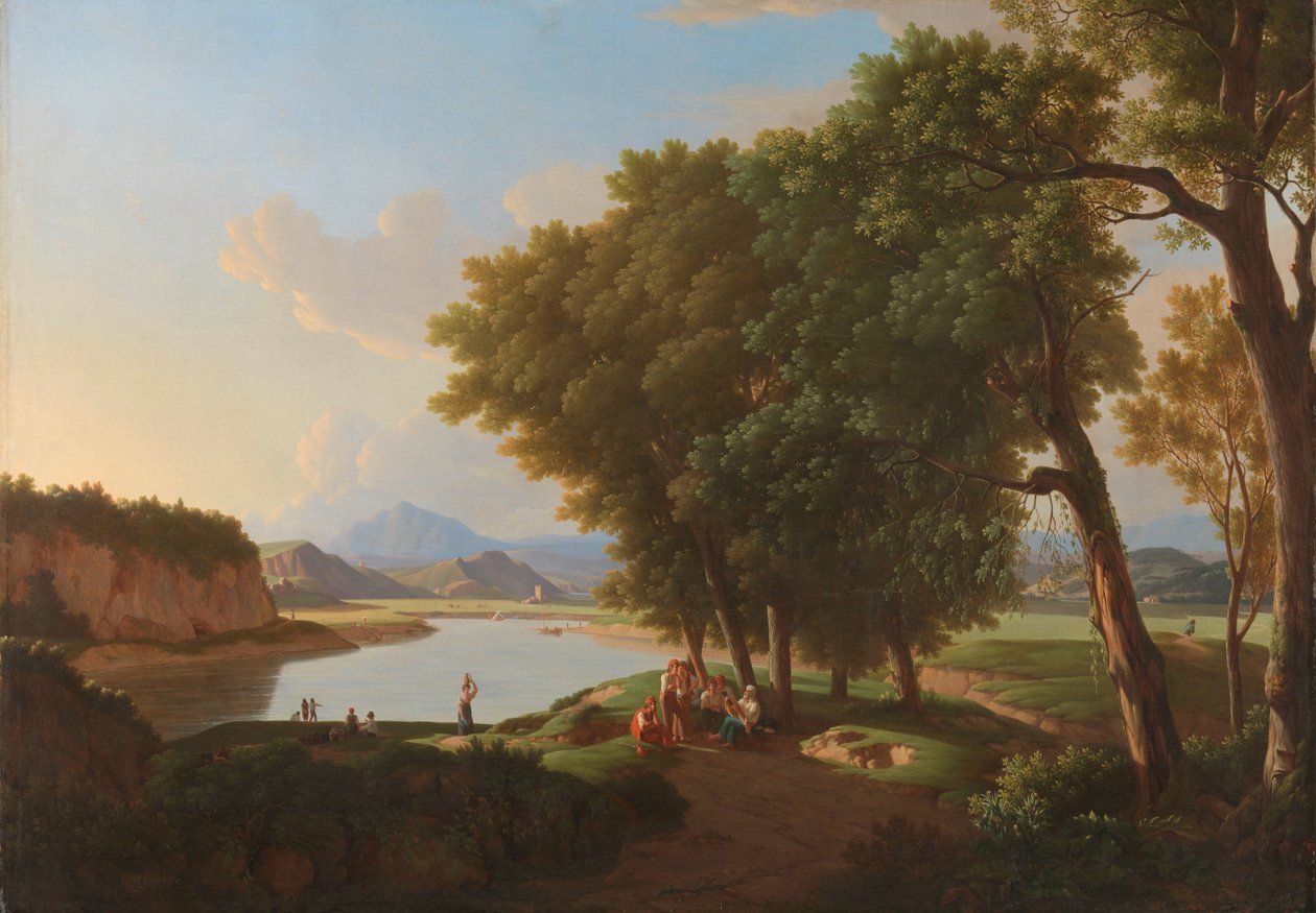 El Aqua Cetosa, cerca de Roma de Pieter Rudolph Kleijn