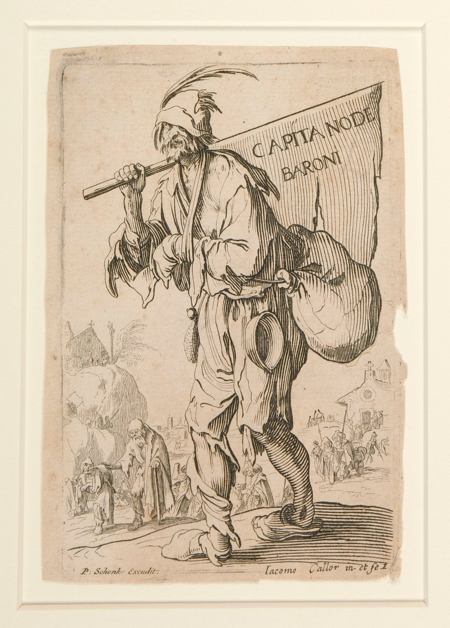 Frontispicio, de Les Gueux [invertida] de Pieter Schenck I