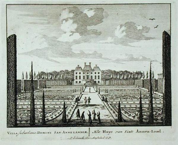 Casa y jardines en Saint Annen-Land, de 