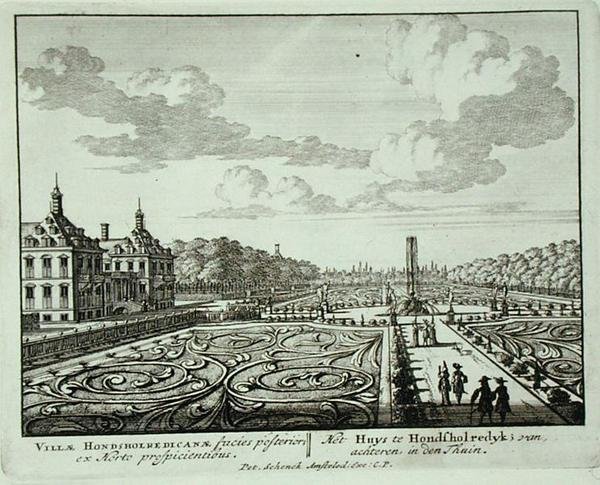 El jardín en Honsholredyk, de 