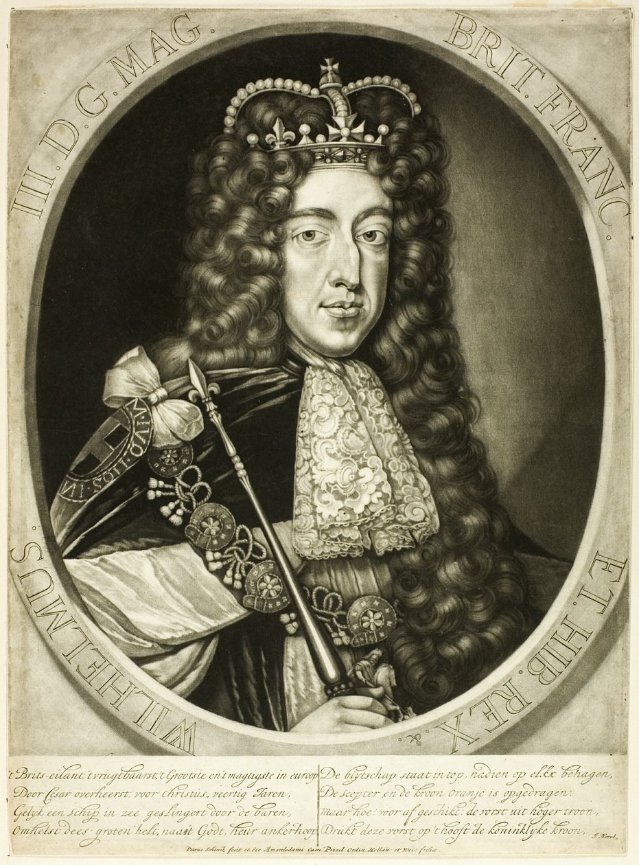 Guillermo III, Rey de Inglaterra de Pieter Schenk